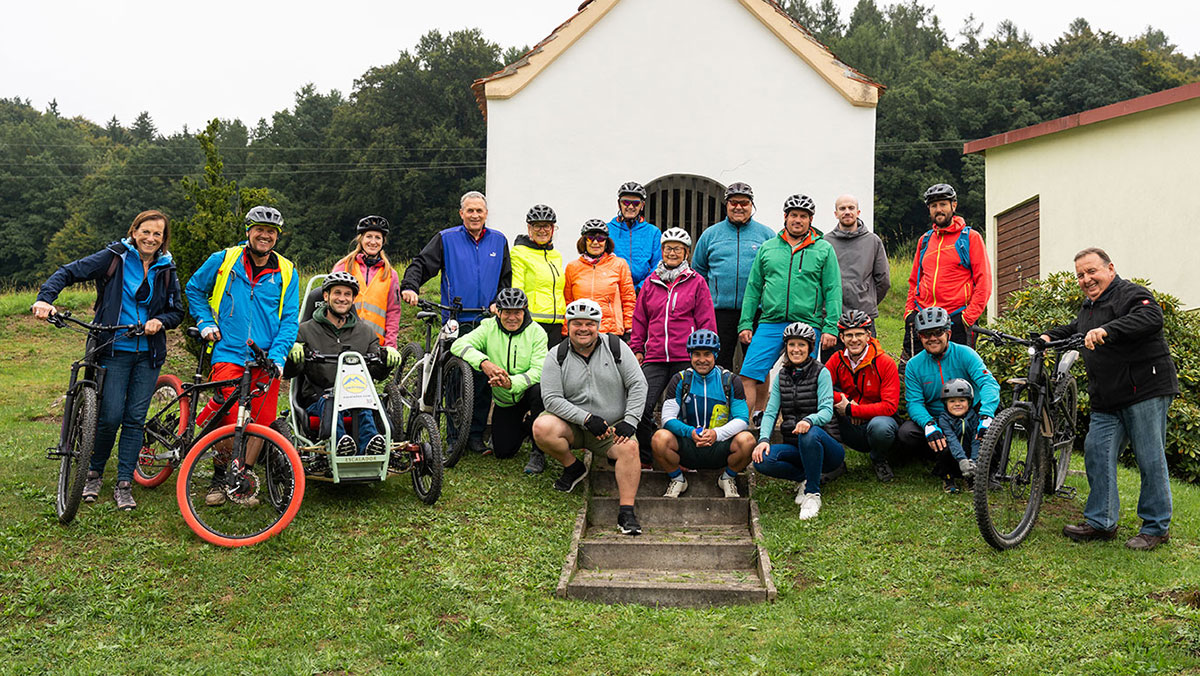 Erfolgreiche Inklusive Radtour des CSU-Ortsverbands Fischach unter dem Motto „Radl mer zam!“